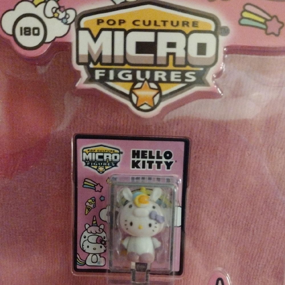 Hello Kitty Unicorn World's Smallest Micro Figure - HOT Collector's Item - Picture 2 of 5
